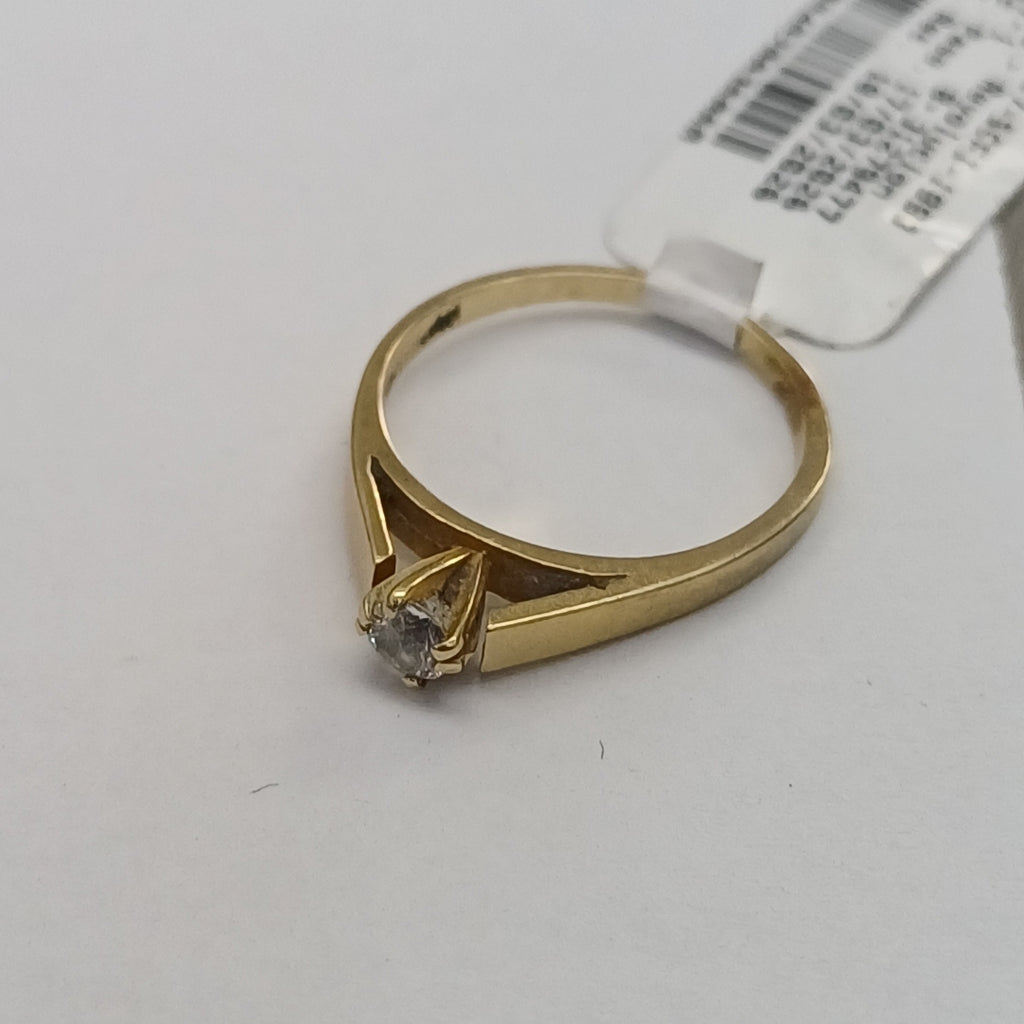 SOLITARIO ORO 14 K 2.6 GRMS (SEMINUEVO)