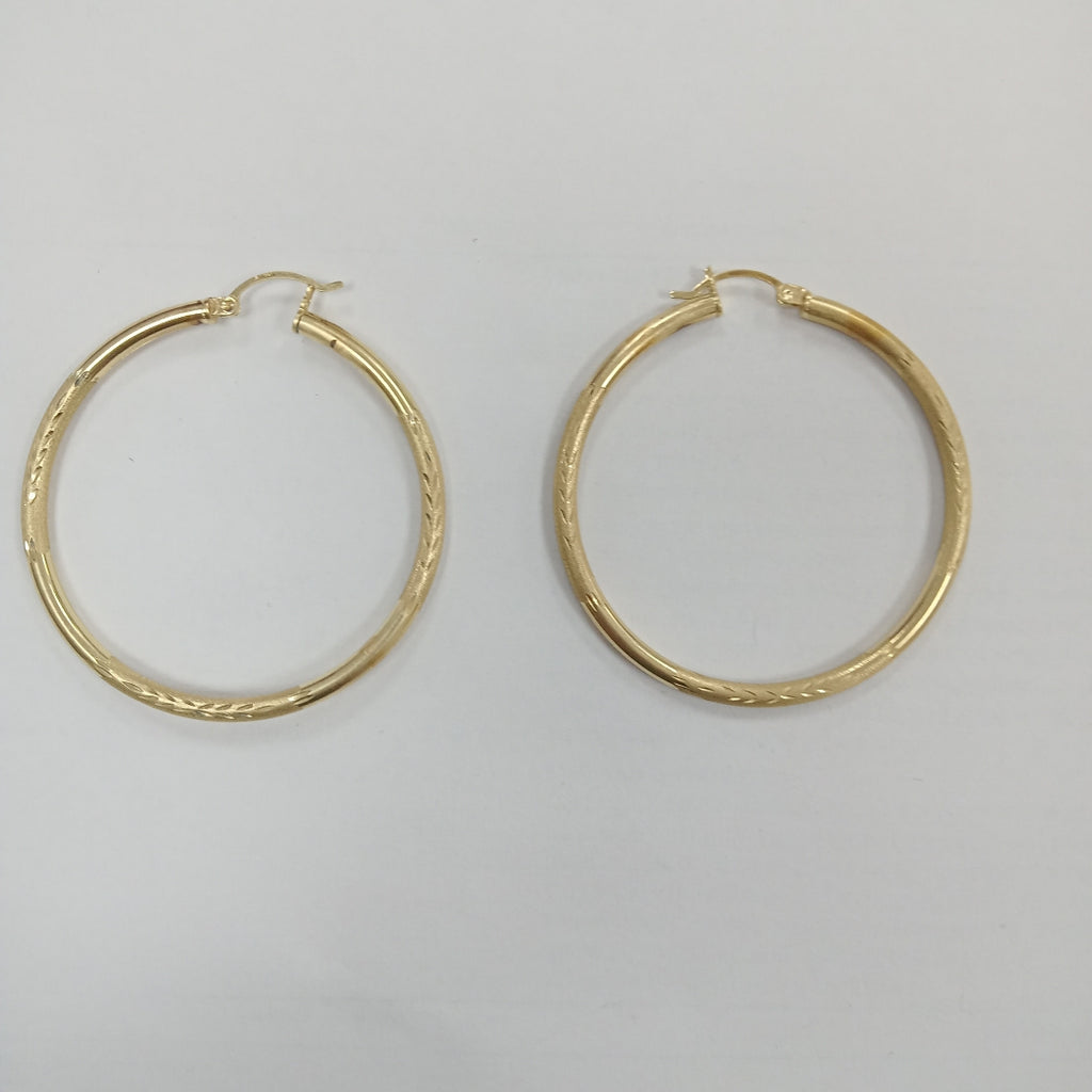 ARRACADAS PAR ORO 14 K 5.2 GRMS (SEMINUEVO)