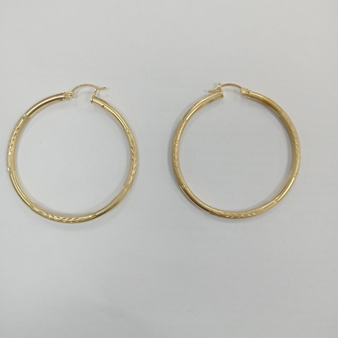 ARRACADAS PAR ORO 14 K 5.2 GRMS (SEMINUEVO)