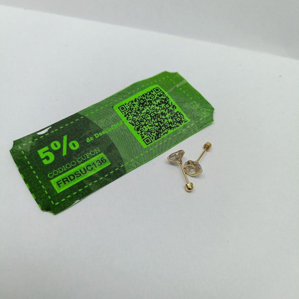 BROQUELES PAR ORO 10 K 0,70 GRMS (SEMINUEVO)
