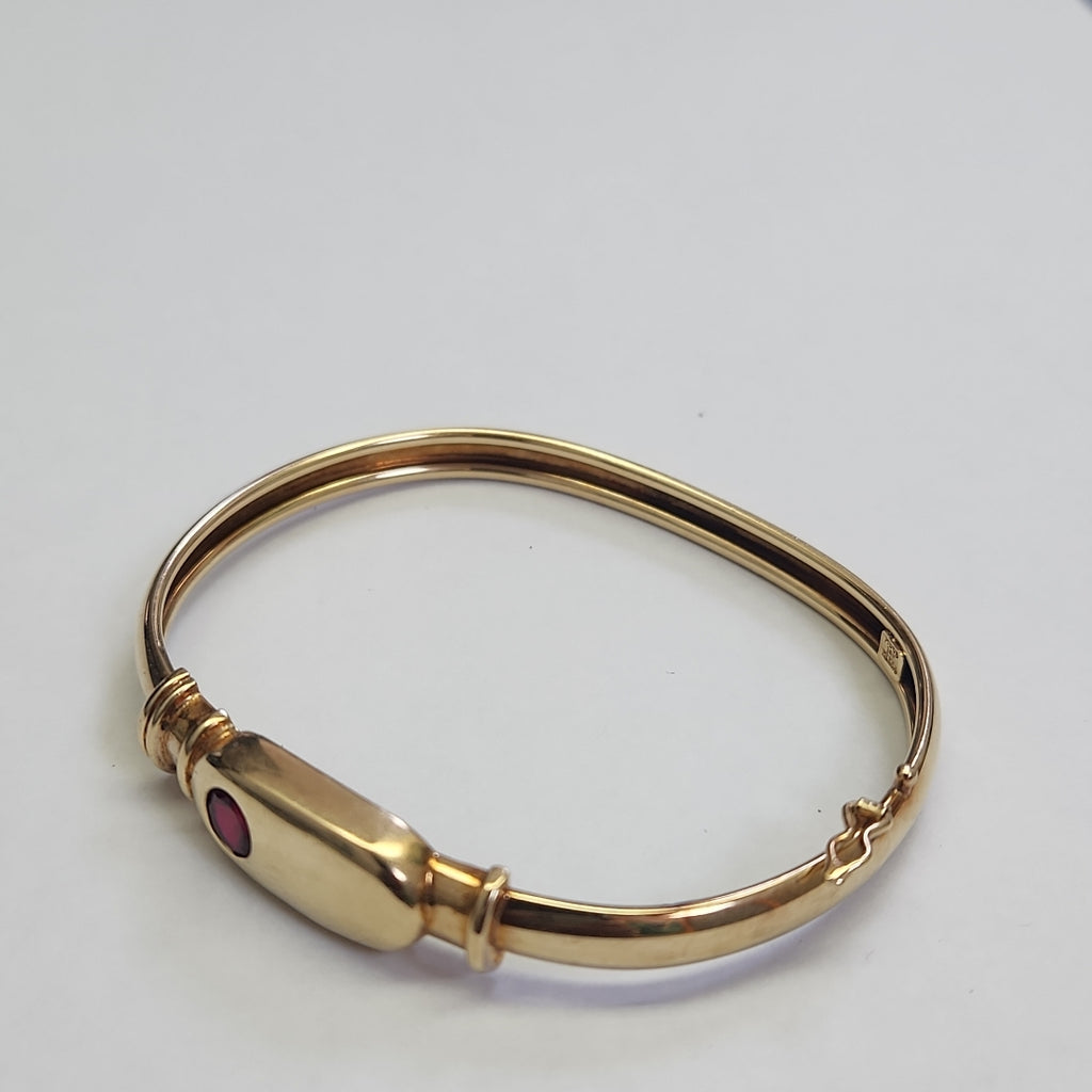 PULSERA RIGIDA ORO 14 K 13,80 GRMS (SEMINUEVO)