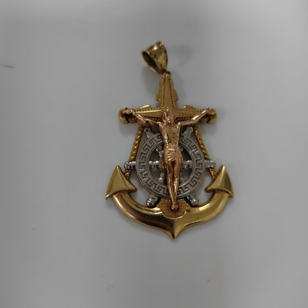 DIJE ORO COMBINADO 14 K 6,80 GRMS (SEMINUEVO)