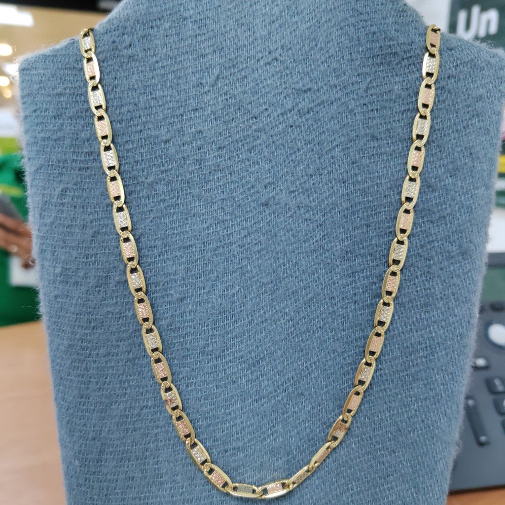 CADENA ORO COMBINADO 14 K 24,50 GRMS (SEMINUEVO)