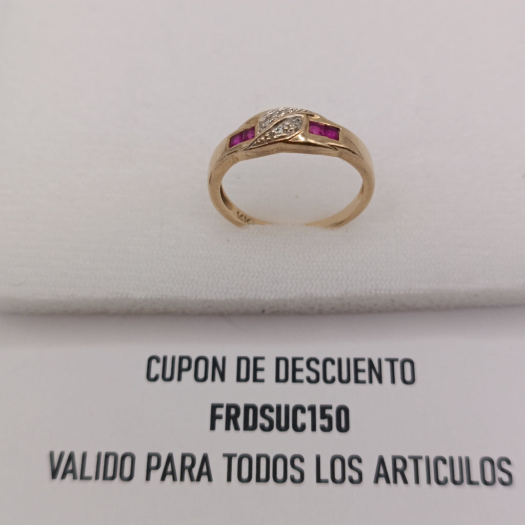 ANILLITO ORO 14 K 2.4 GRMS (SEMINUEVO)
