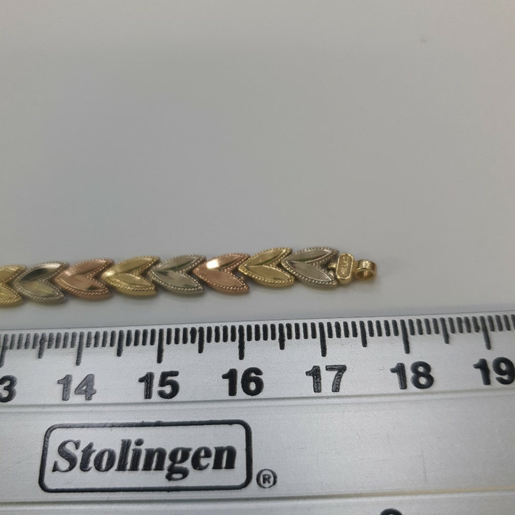 PULSERA ORO,ORO COMBINADO 14 K 6,70 GRMS (SEMINUEVO)