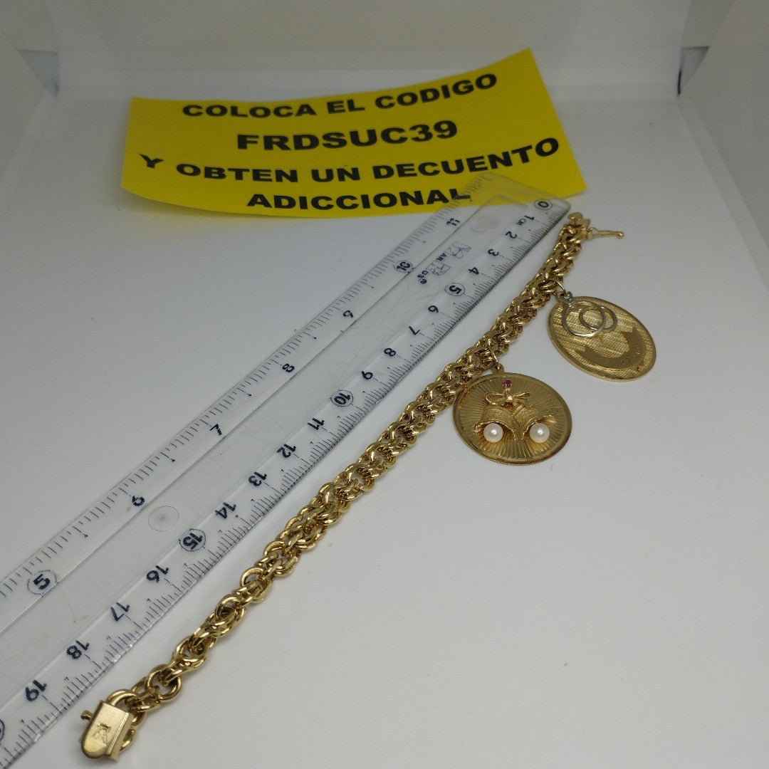 PULSERA ORO 14 K 38.8 GRMS (SEMINUEVO)