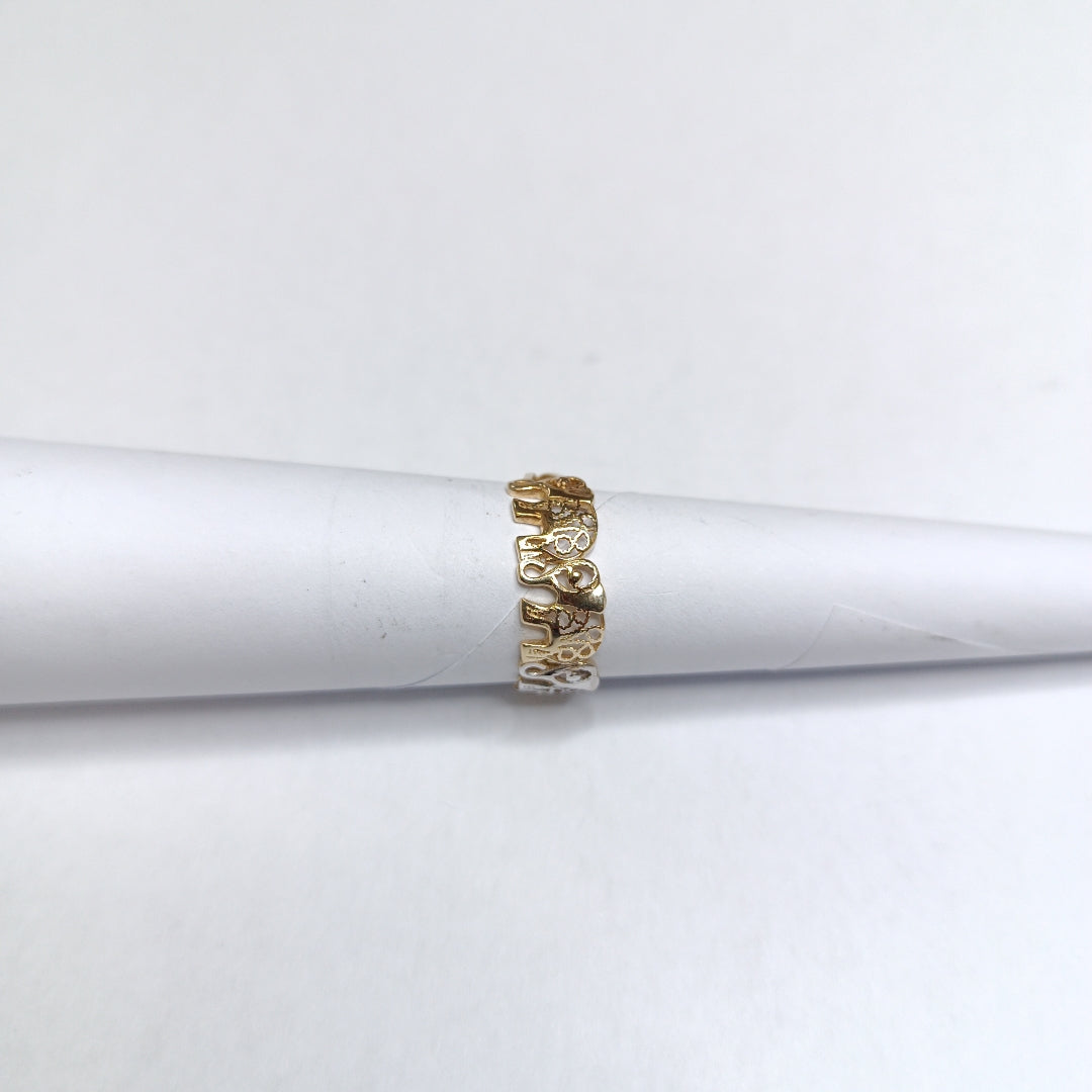 ANILLITO ORO 14 K 1.4 GRMS (SEMINUEVO)