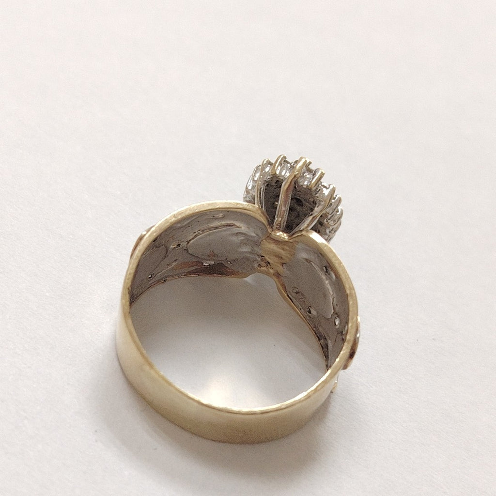 ANILLO ORO 10 K 5.4 GRMS (SEMINUEVO)