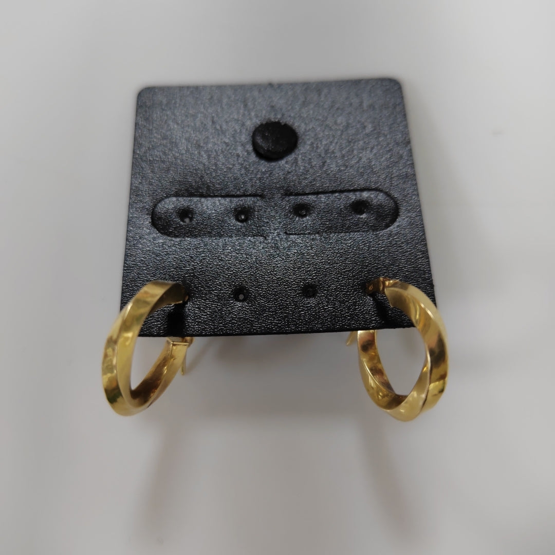 ARRACADAS PAR ORO 14 K 1,40 GRMS (SEMINUEVO)
