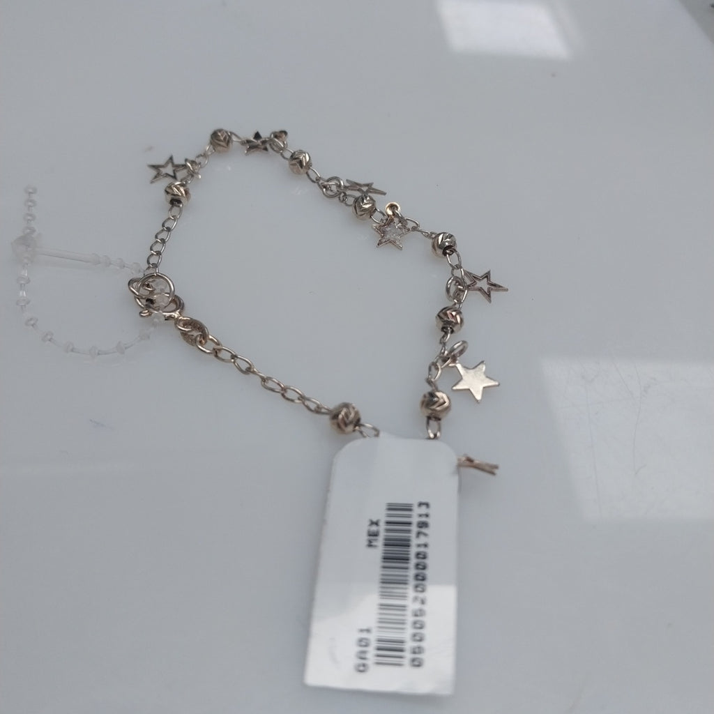 PULSERA TEJIDO ESPECIAL PLATA .925 18 CM 3.1 GR (NUEVO)