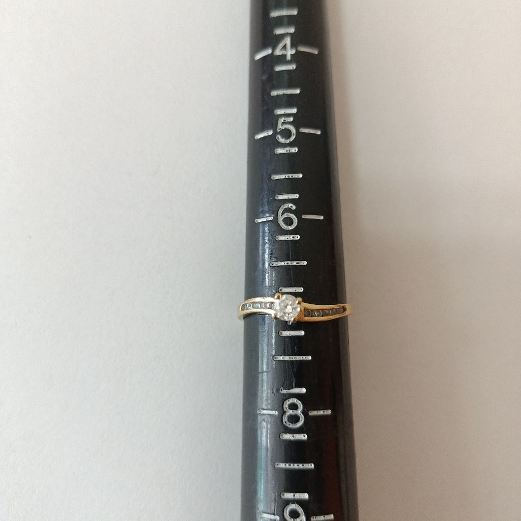 SOLITARIO ORO 14 K 1,60 GRMS (SEMINUEVO)