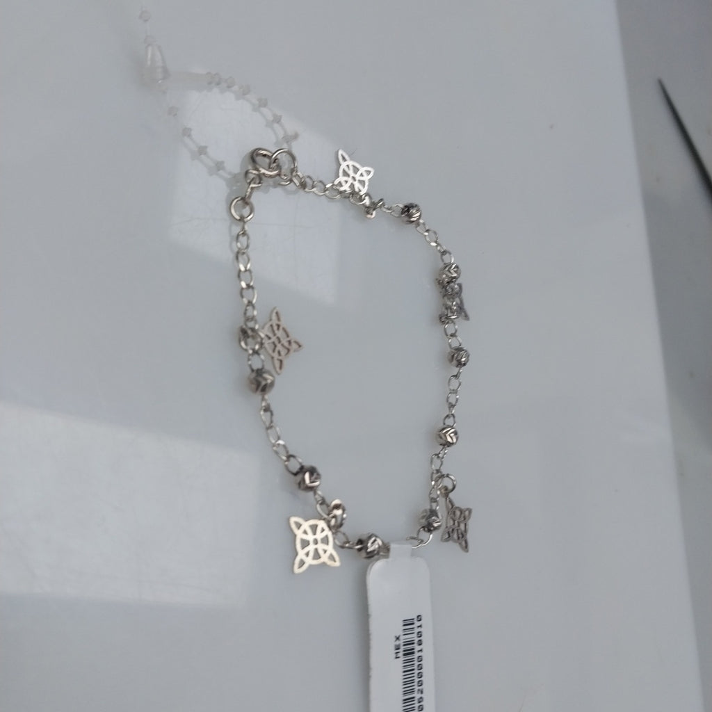PULSERA TEJIDO ESPECIAL PLATA .925 18 CM 3.2 GR (NUEVO)