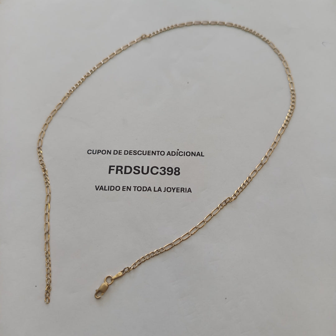 CADENA ORO 14 K 3.9 GRMS (SEMINUEVO)