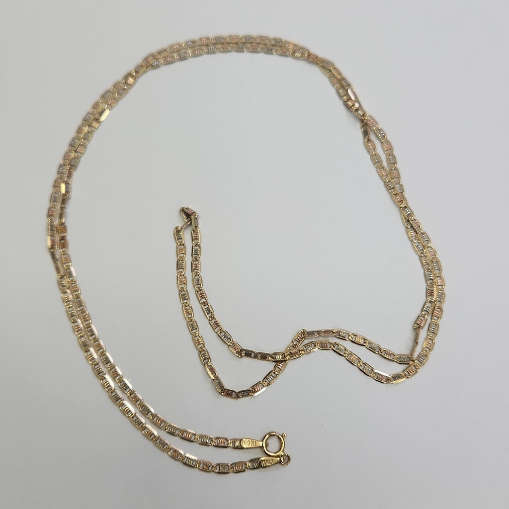 CADENA ORO 14 K 4,60 GRMS (SEMINUEVO)
