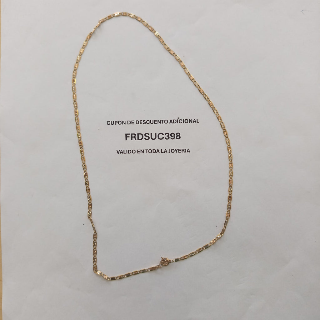 CADENA ORO 10 K 3.6 GRMS (SEMINUEVO)