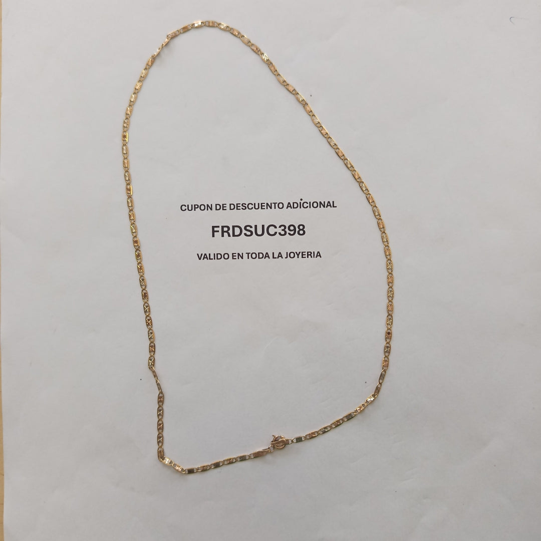 CADENA ORO 10 K 3.6 GRMS (SEMINUEVO)
