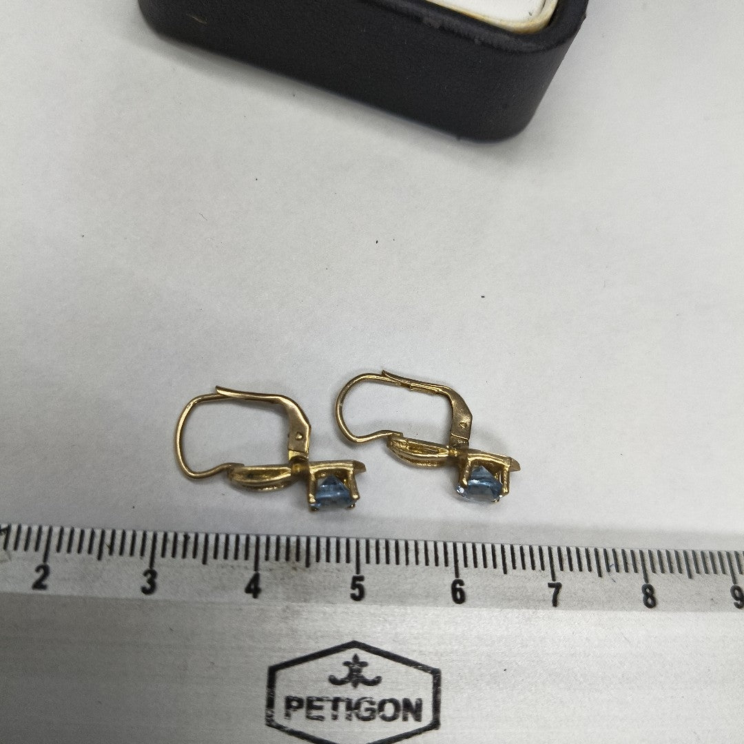 ARETES PAR ORO 8 K 1,80 GRMS (SEMINUEVO)