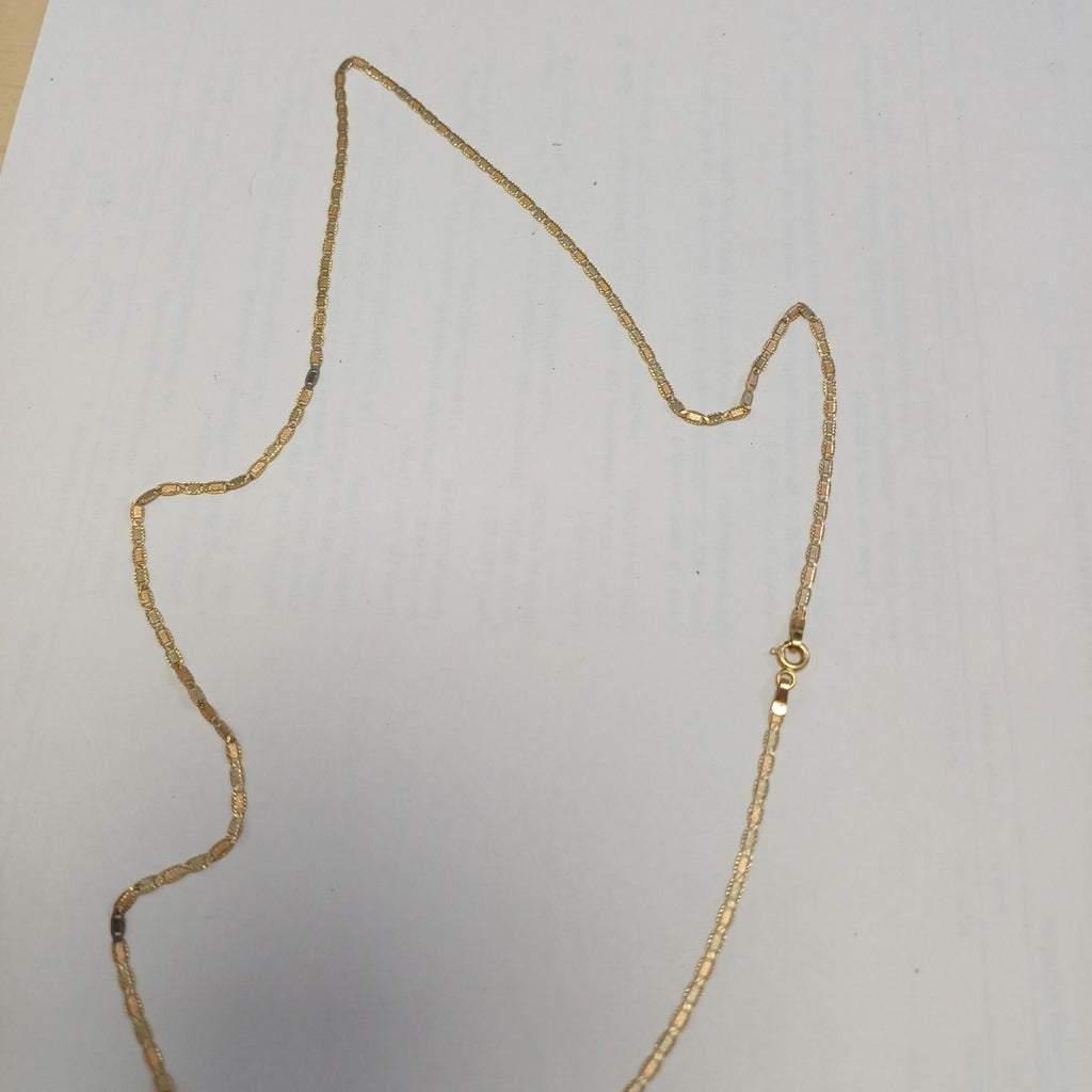 CADENA ORO 14 K 3.7 GRMS (SEMINUEVO)