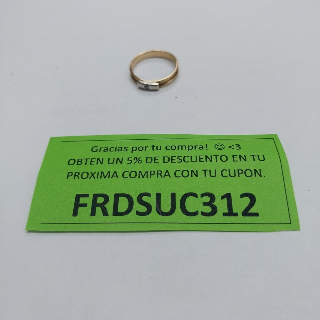 ANILLITO ORO 14 K 1.1 GRMS (SEMINUEVO)