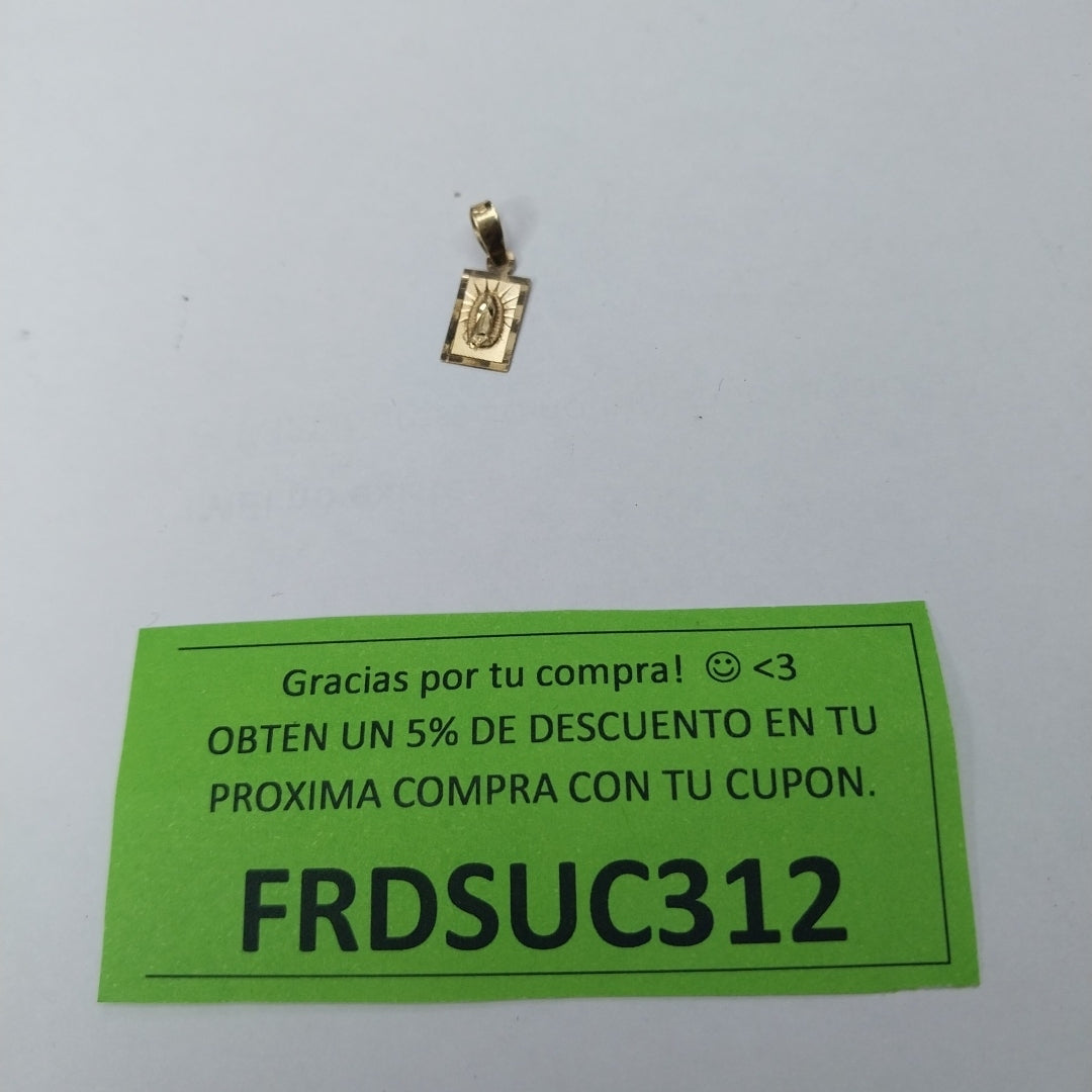 MEDALLA PERSONAL ORO 10 K 0.5 GRMS (SEMINUEVO)