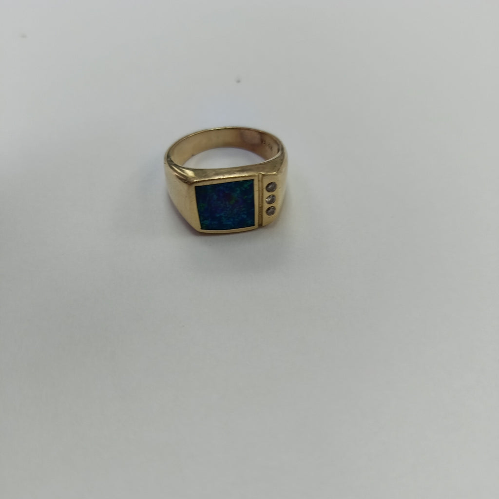 ANILLO ORO 14 K 8.3 GRMS (SEMINUEVO)
