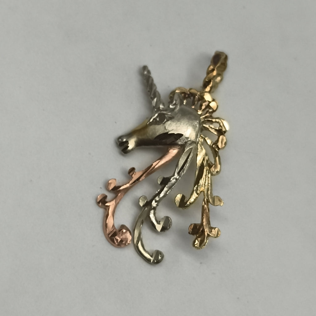 DIJE ORO COMBINADO 14 K 2 GRMS (SEMINUEVO)