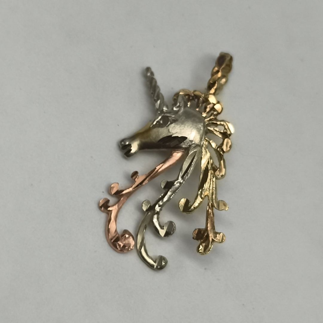 DIJE ORO COMBINADO 14 K 2 GRMS (SEMINUEVO)