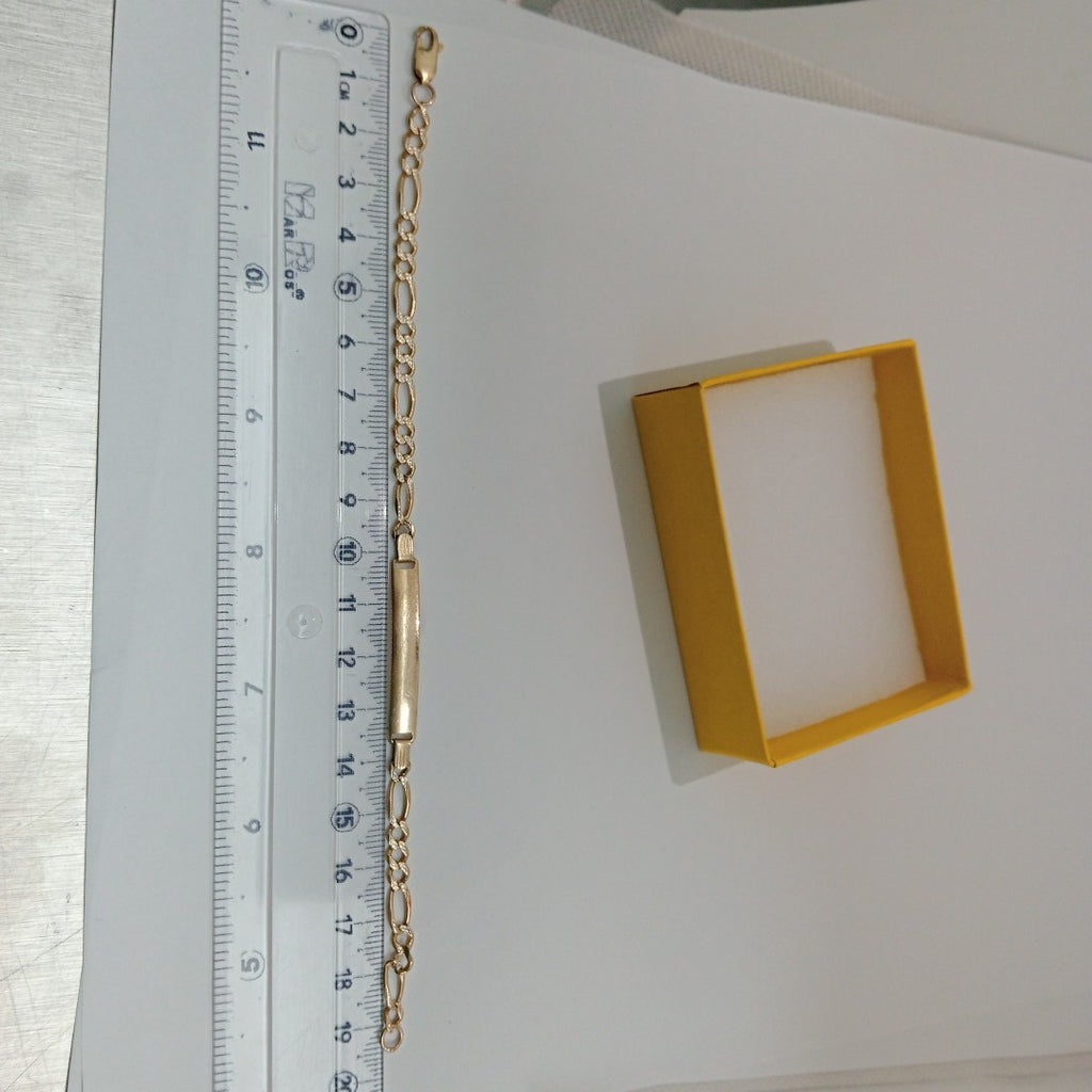ESCLAVA ORO, RODIADO 14 K 6.5 GRMS (SEMINUEVO)