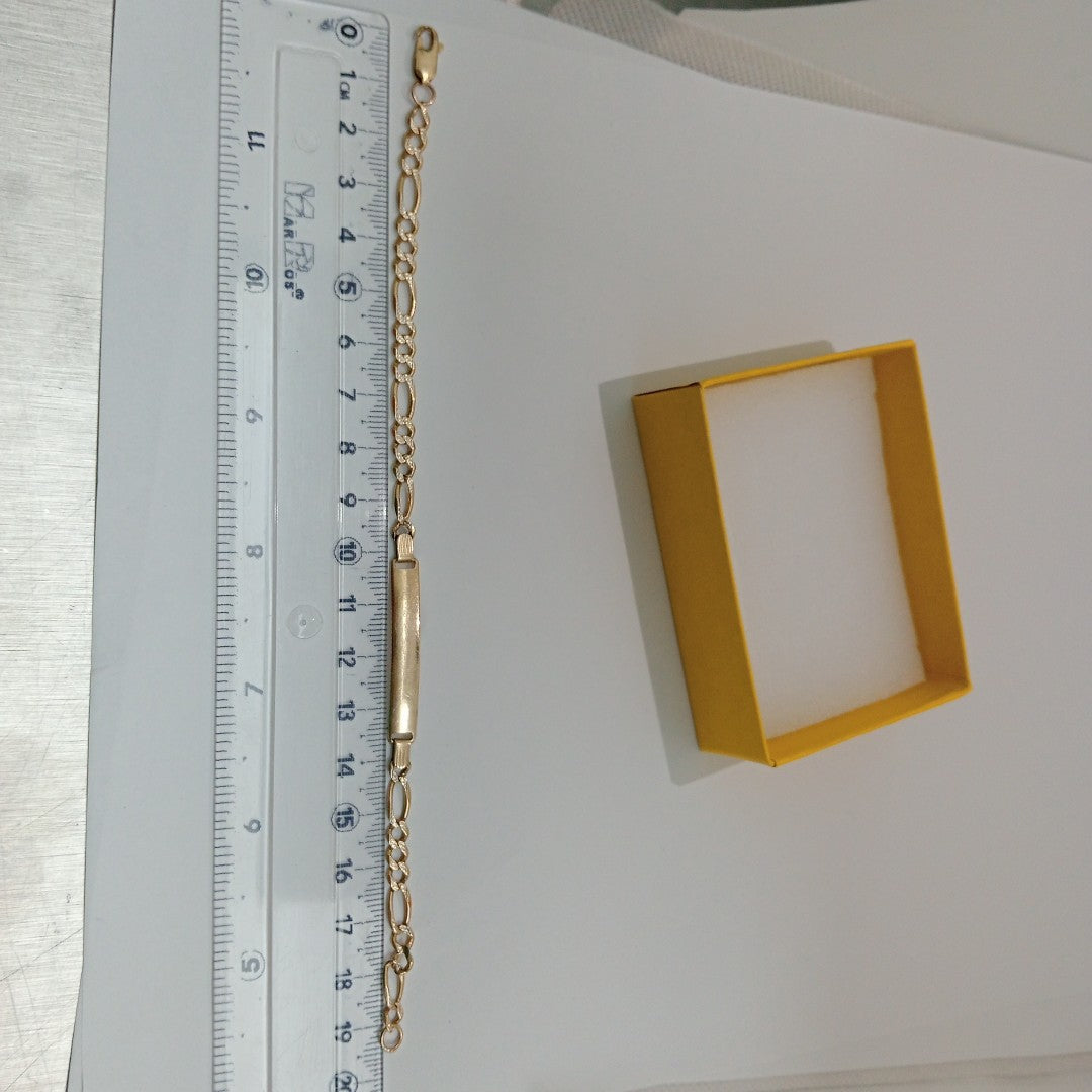 ESCLAVA ORO, RODIADO 14 K 6.5 GRMS (SEMINUEVO)