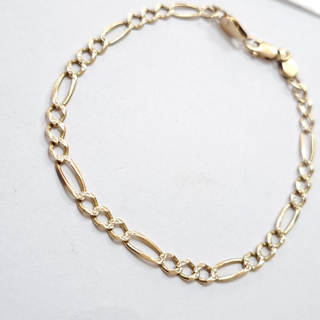 PULSERA ORO 14 K 3.9 GRMS (SEMINUEVO)