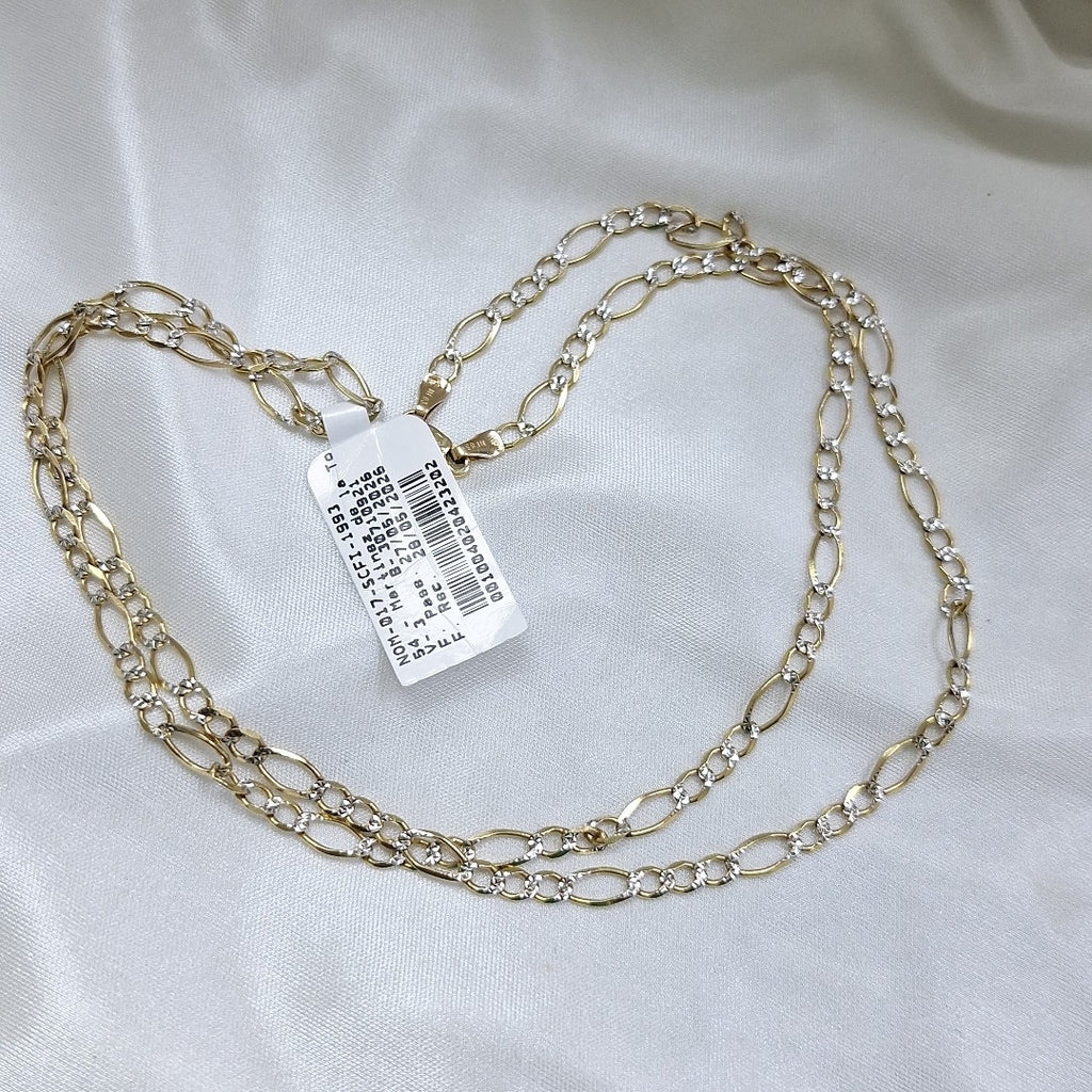 CADENA ORO, RODIADO 10 K 7.6 GRMS (SEMINUEVO)