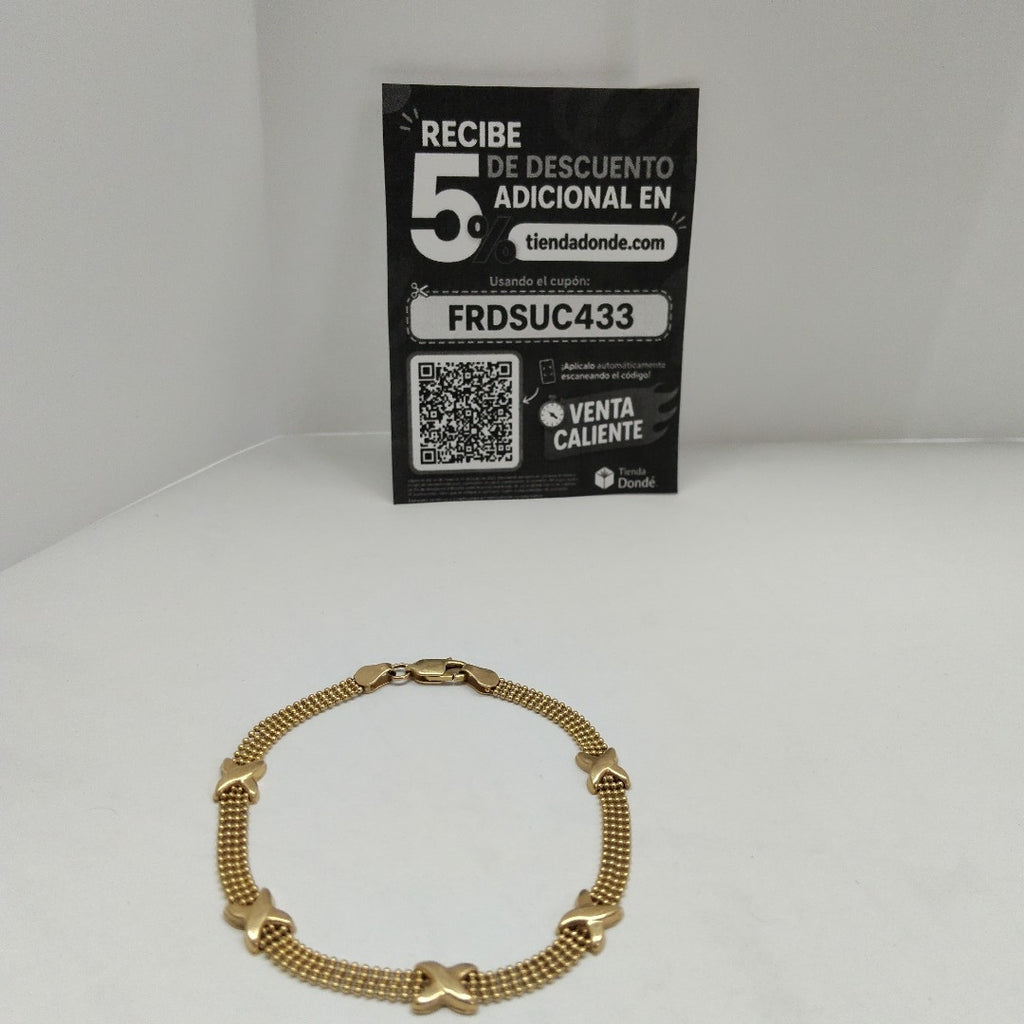 PULSERA ORO 14 K 3.9 GRMS (SEMINUEVO)