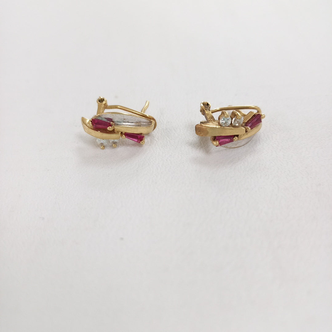 ARETES PAR ORO 10 K 3.4 GRMS (SEMINUEVO)