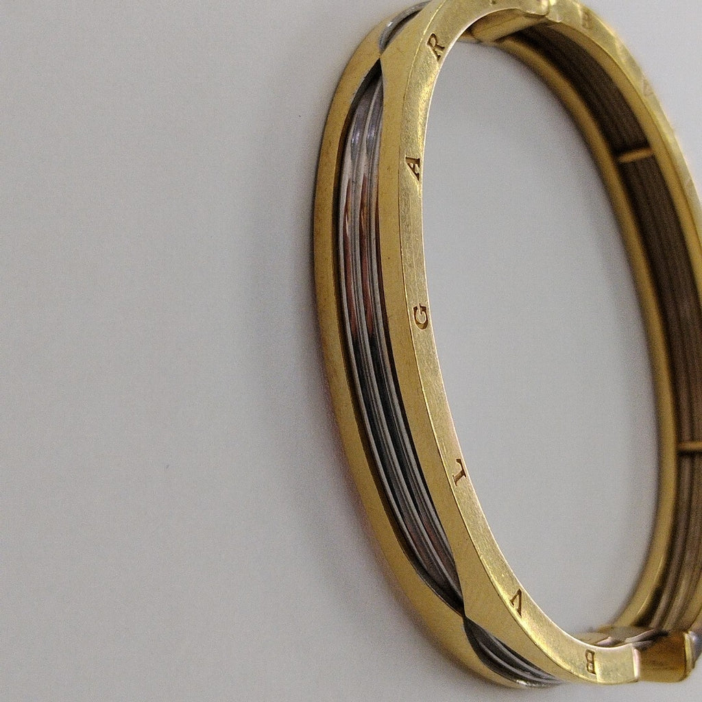 PULSERA RIGIDA ORO, ORO BLANCO 14 K 26.2 GRMS (SEMINUEVO)
