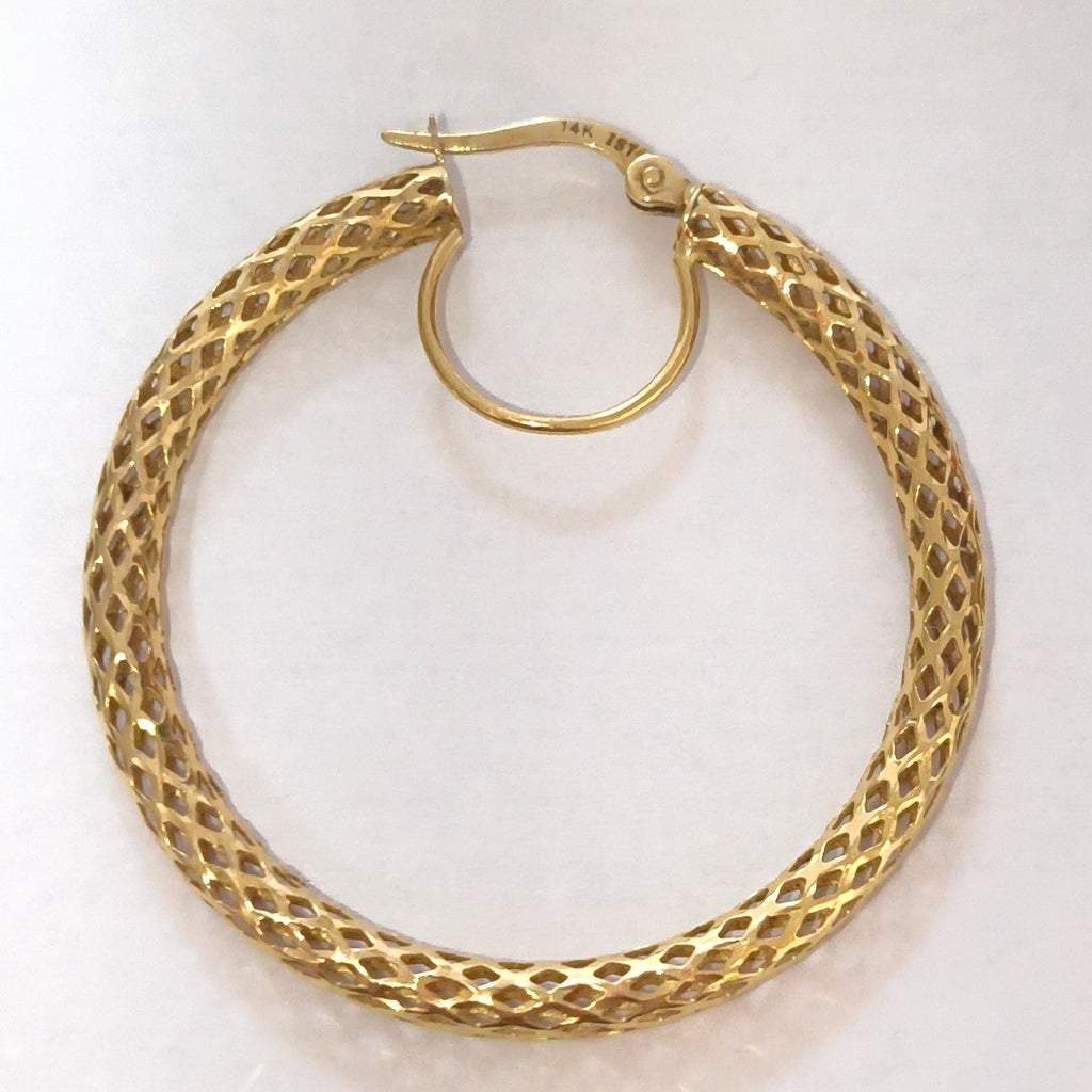 ARRACADAS PAR ORO 14 K 3,50 GRMS (SEMINUEVO)