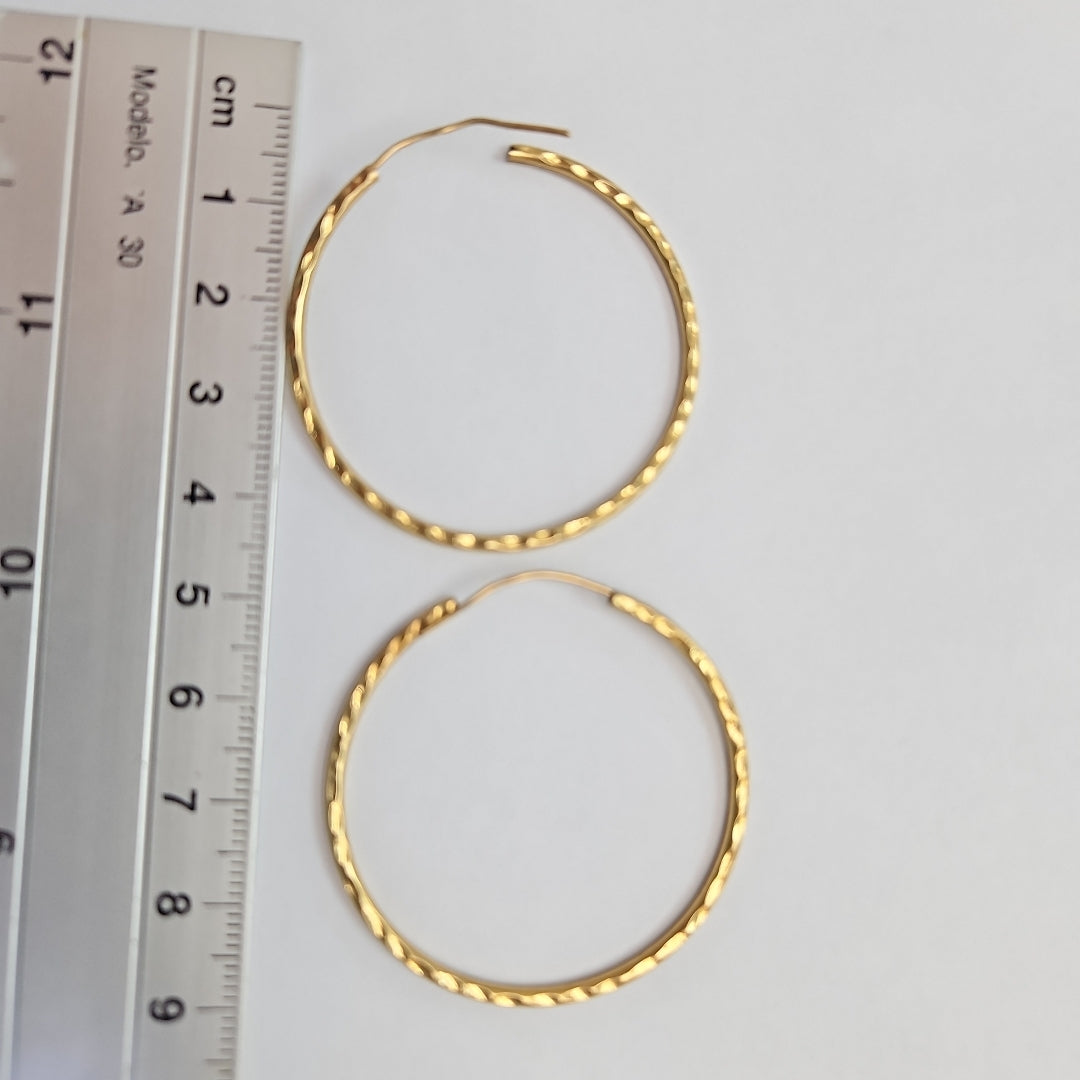 ARRACADAS PAR ORO 14 K 3,60 GRMS (SEMINUEVO)
