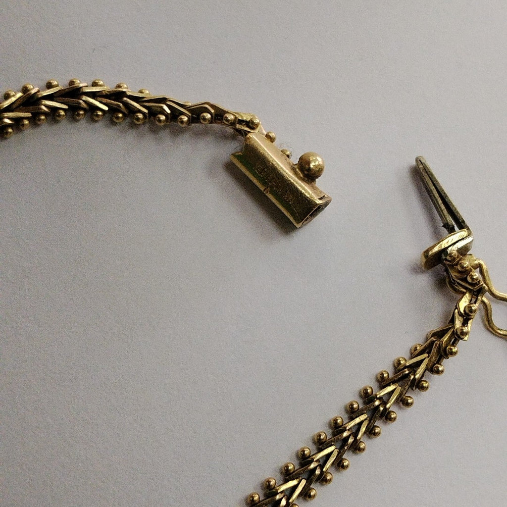 PULSERA ORO,ORO COMBINADO 14 K 7,70 GRMS (SEMINUEVO)