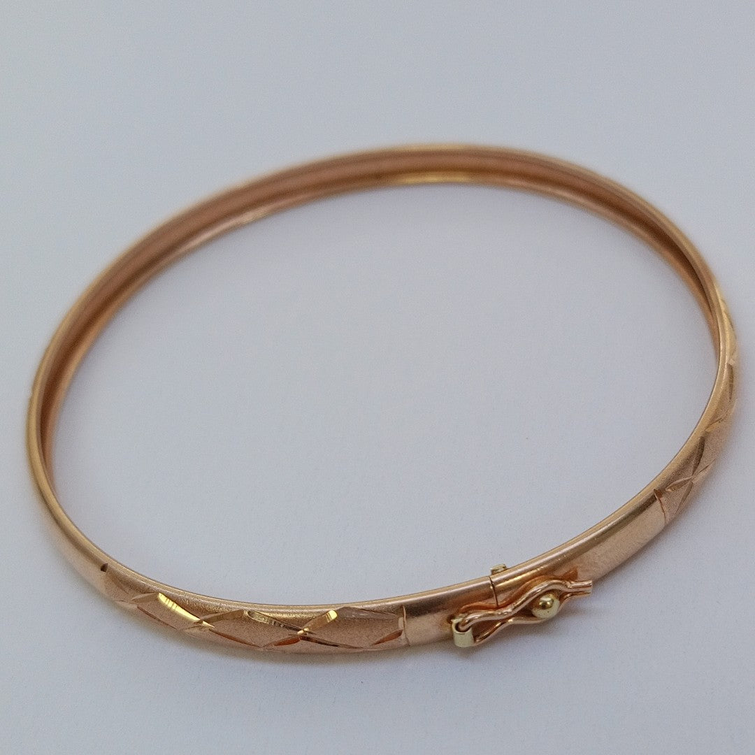 PULSERA RIGIDA ORO 10 K 6.1 GRMS (SEMINUEVO)