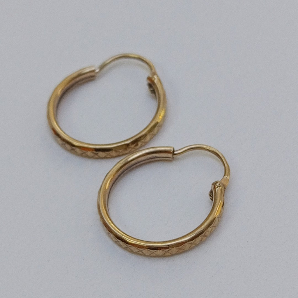 ARRACADAS PAR ORO 10 K 0.9 GRMS (SEMINUEVO)