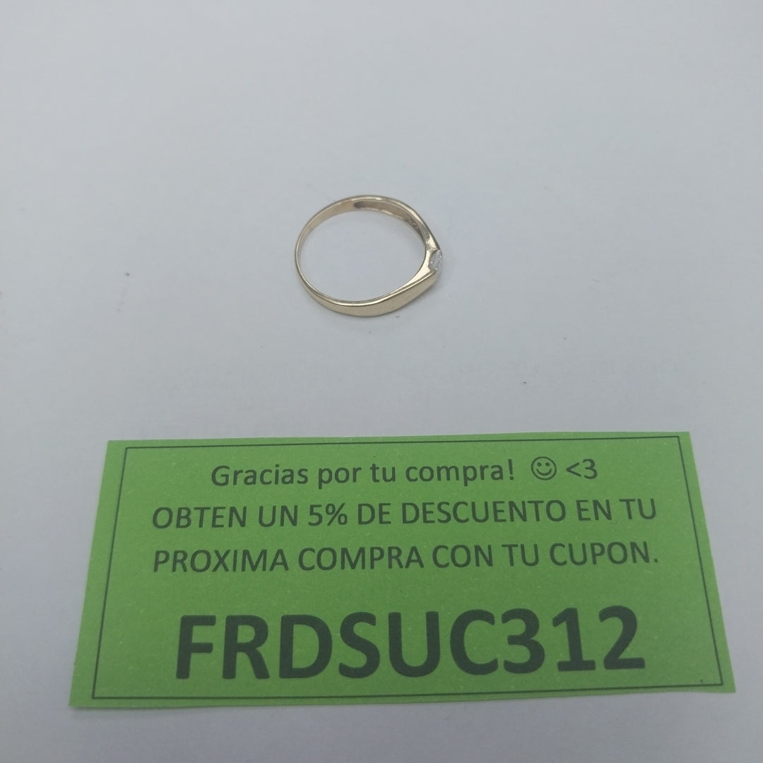 ANILLITO ORO 10 K 1.3 GRMS (SEMINUEVO)