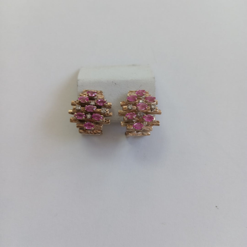 ARETES PAR ORO 12 K 12,20 GRMS (SEMINUEVO)