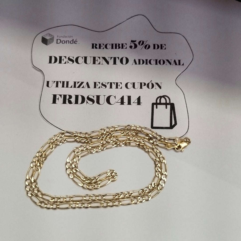 CADENA ORO 14 K 10.8 GRMS (SEMINUEVO)