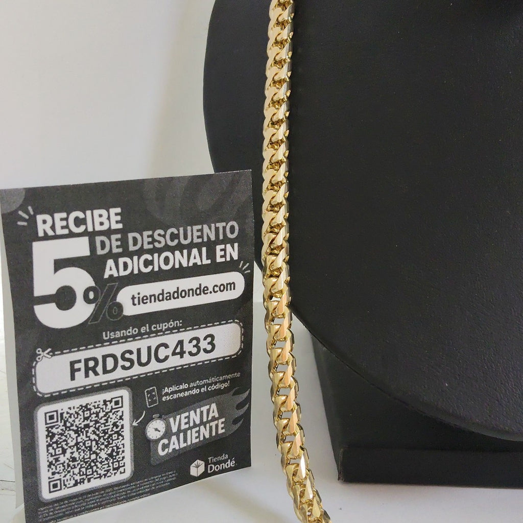 CADENA ORO 14 K 165.1 GRMS (SEMINUEVO)
