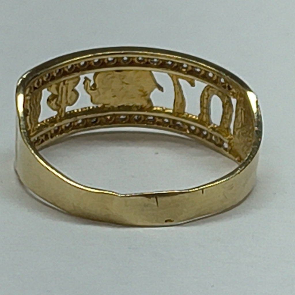 ANILLITO ORO 10 K 2,10 GRMS (SEMINUEVO)
