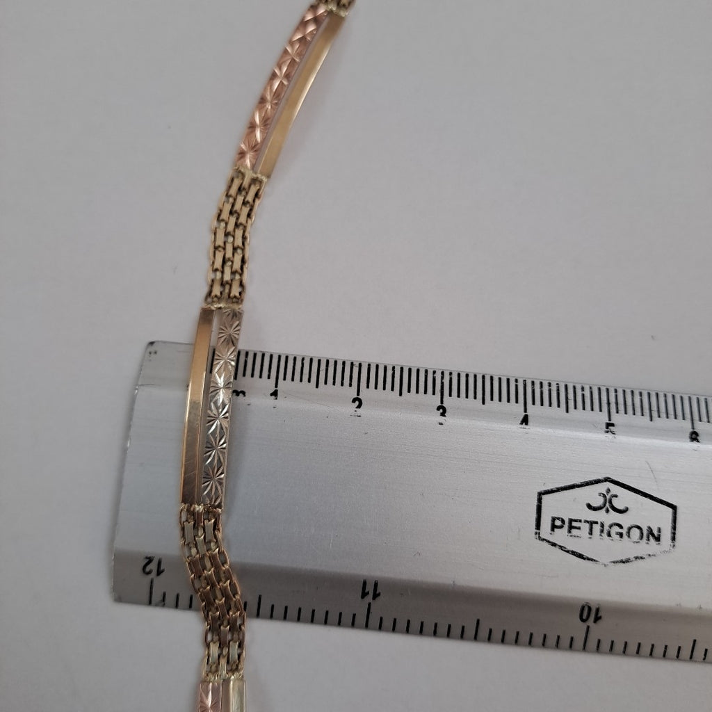 PULSERA ORO 10 K 4.5 GRMS (SEMINUEVO)