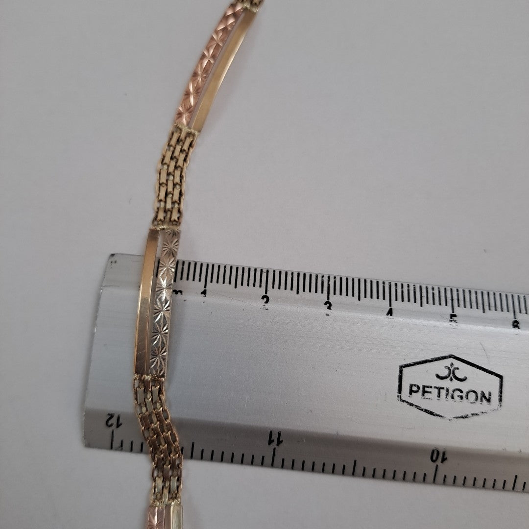 PULSERA ORO 10 K 4.5 GRMS (SEMINUEVO)