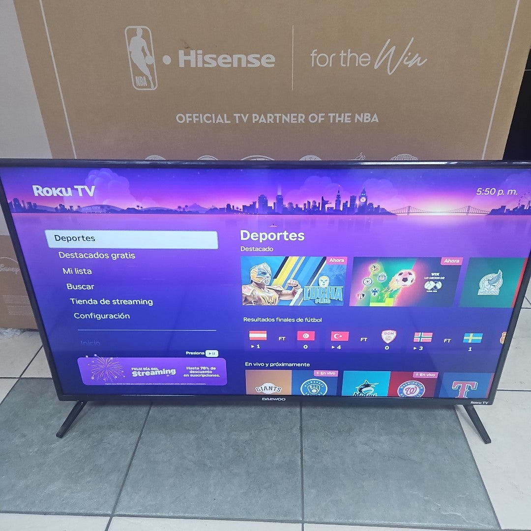PANTALLA DAEWOO DAW40FR 40" LED FULL HD (SEMINUEVO)