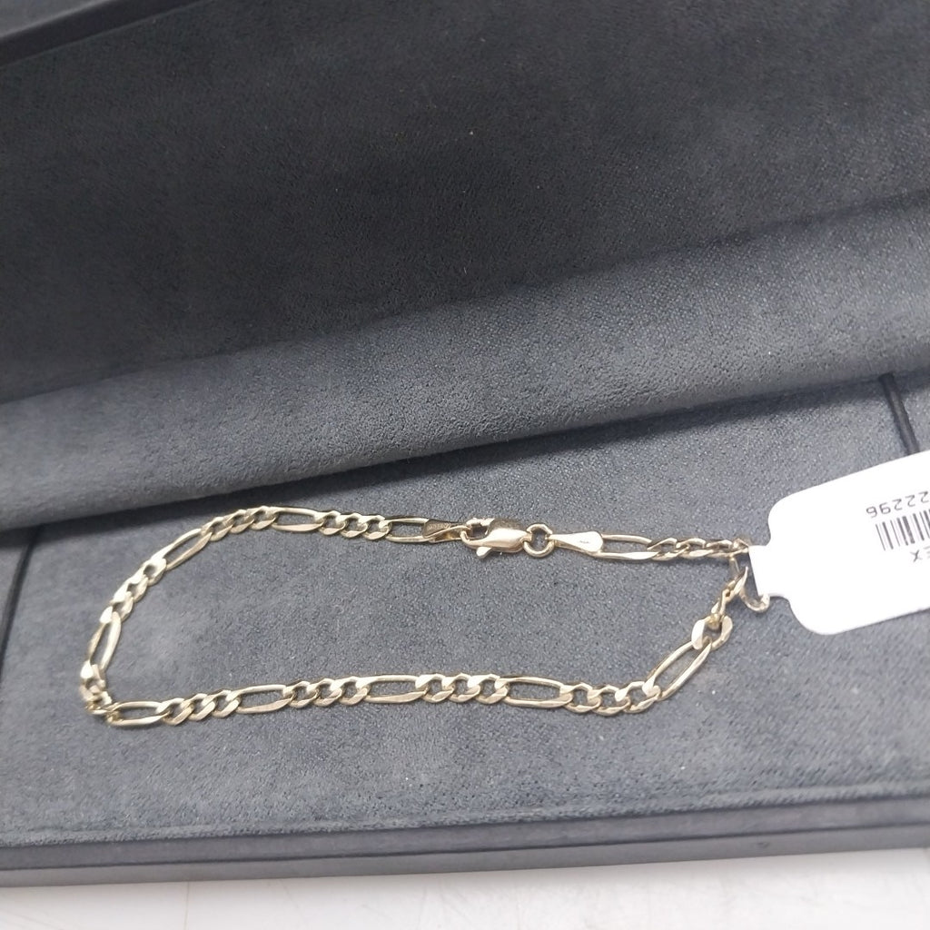 PULSERAS TEJIDO 3X1 ORO 14K 18 CM 2.9 GR (NUEVO)