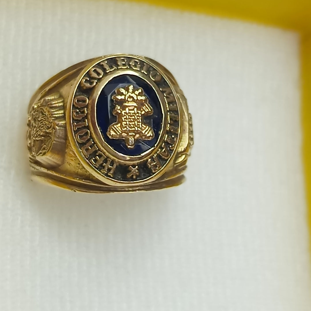 ANILLO ORO 14 K 11.7 GRMS (SEMINUEVO)