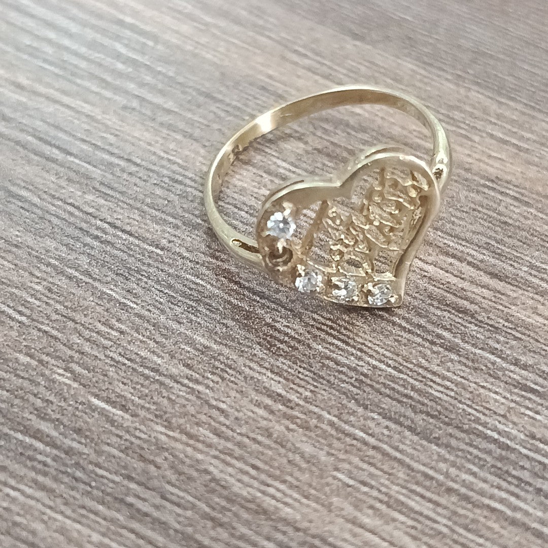 ANILLO ORO 8 K 1,60 GRMS (SEMINUEVO)